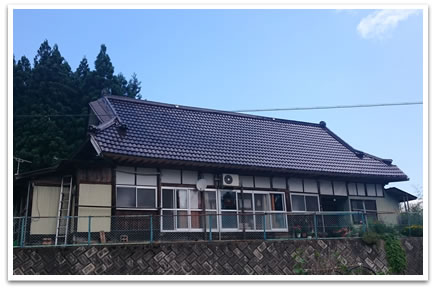 住宅　屋根塗装、塗り替え施工実績例