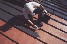 屋根塗装の塗り替え